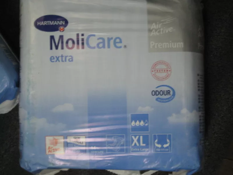 Памперсы для взрослых Moli Care размер XL (150-17) Extra Air active